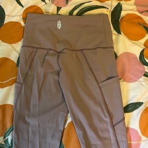 Free people purple leggings